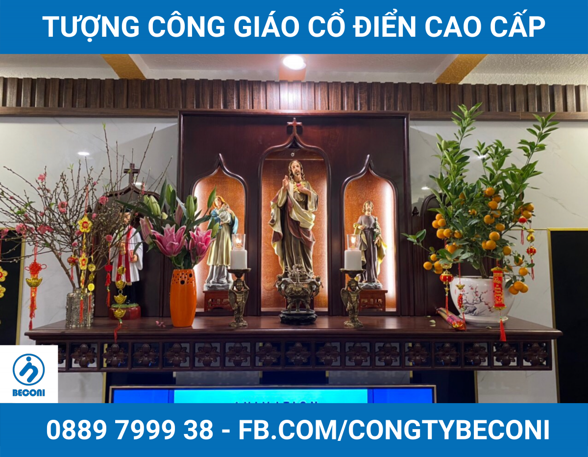 Bàn Thờ Công Giáo Cao Cấp tại Việt Nam | 99+ Mẫu đẹp nhất