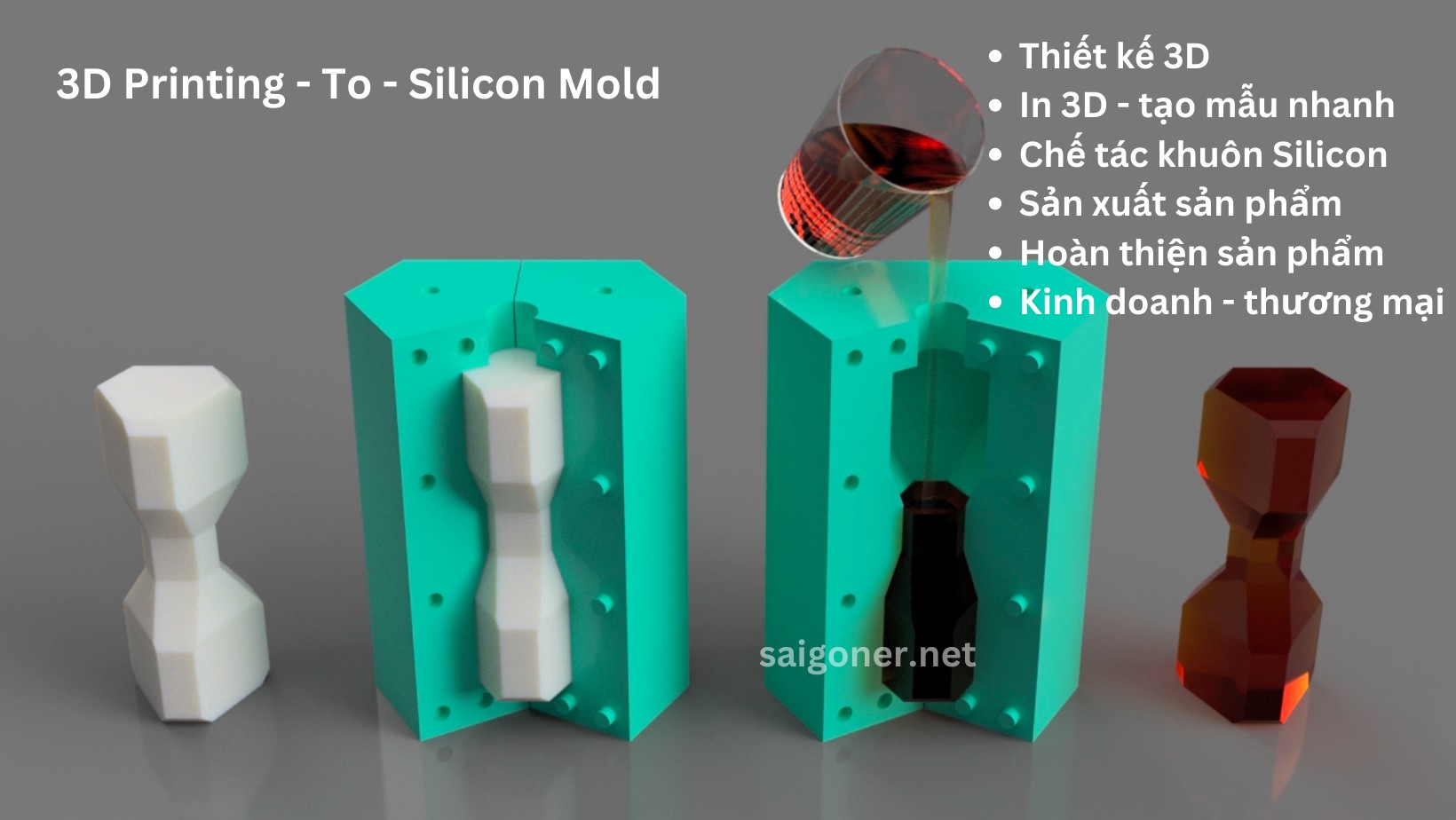 Sản xuất và thi công tại CT3D Group CT3D Group sản xuất tượng composite từ dữ liệu scan 3D